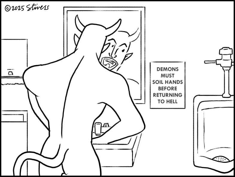 All demons must wash hands